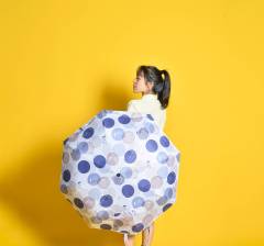 New design custom logo super mini 3 folding umbrella with handbag pocket umbrella