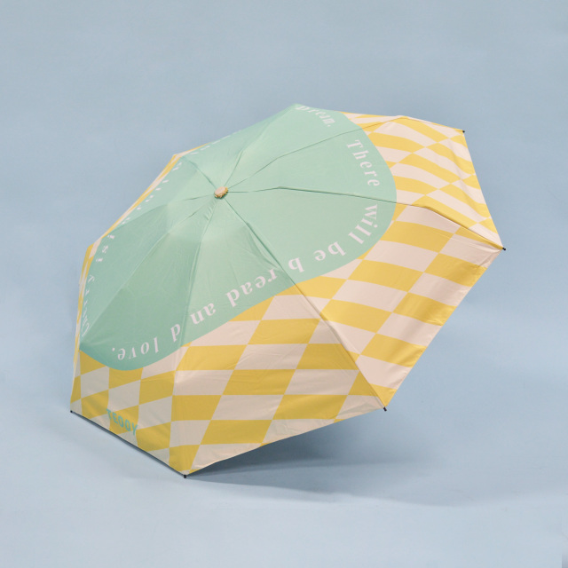 Custom Logo Mini Anti UV Paraguas Rain Sun Umbrella Windproof Folding Portable Women Children Umbrellas for the Rain