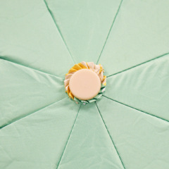 Custom Logo Mini Anti UV Paraguas Rain Sun Umbrella Windproof Folding Portable Women Children Umbrellas for the Rain