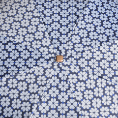 Ultra Lightweight And Portable Floral Printed Black Coating Umbrella For Women's UV Umbrella