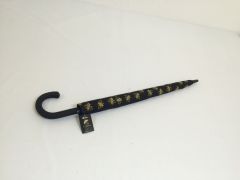 Environmental Friendly Fabric Superfine Black Glue   Straight  Sun Umbrella