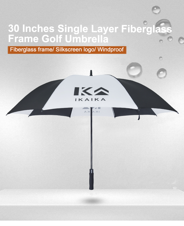 62-inch large canopy golf umbrella coverage demonstration