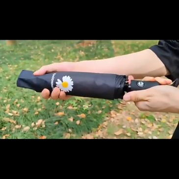 Factory Custom Sunny Umbrella Automatic Open And Close Umbrella 8 Rib Fully-Automatic Umbrella