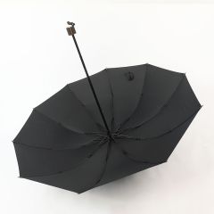 Wholesale Customization Windproof Folding Umbrella Open Manual Open 3 Fold Umbrella