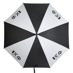 Suppliers manufacturer wholesale 30 inch large windproof logo prints big luxury promotional branded custom golf umbrella