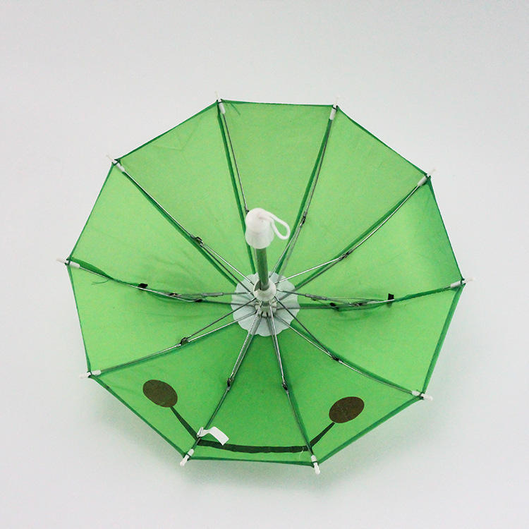 Lightweight Cute Straight Stick Ears Umbrella Toddlers Kids Character Cartoon 3d Animal Frog Child Umbrella