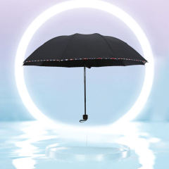 25 Inch 10 K Cheap Hot Selling Custom Folding Umbrella Commerical Foldable Umbrella For Sale