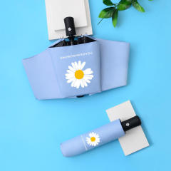 Factory Custom Sunny Umbrella Automatic Open And Close Umbrella 8 Rib Fully-Automatic Umbrella