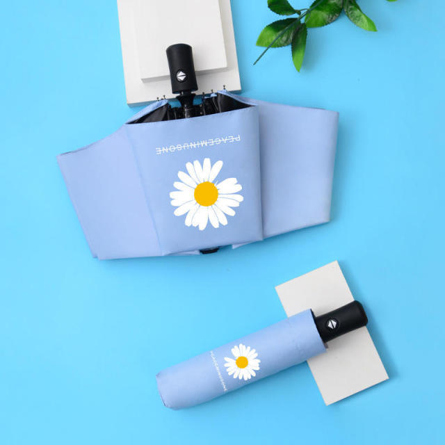 Factory Custom Sunny Umbrella Automatic Open And Close Umbrella 8 Rib Fully-Automatic Umbrella