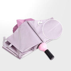 8K Wholesale 3 Fold Umbrella Price Cheap Design Solid Color Umbrella Promotional Wine Bottle Umbrella