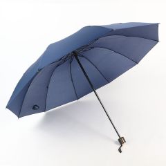Wholesale Customization Windproof Folding Umbrella Open Manual Open 3 Fold Umbrella