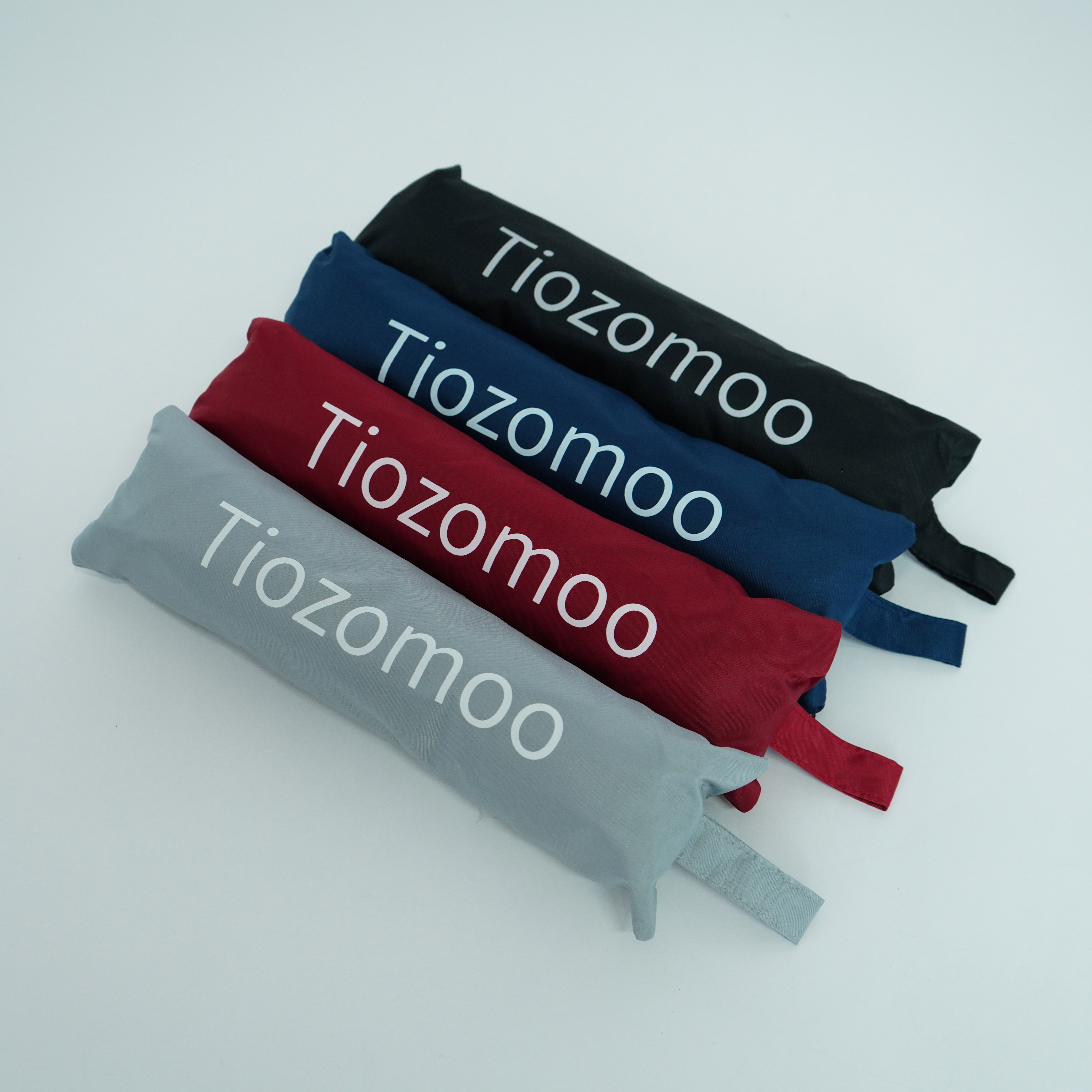 Wholesale 3 Fold UV Umbrella Eco Friendly Travel Shopping Bag Tote Umbrella Hot Sale Souvenir Umbrella with Bag for Promotion