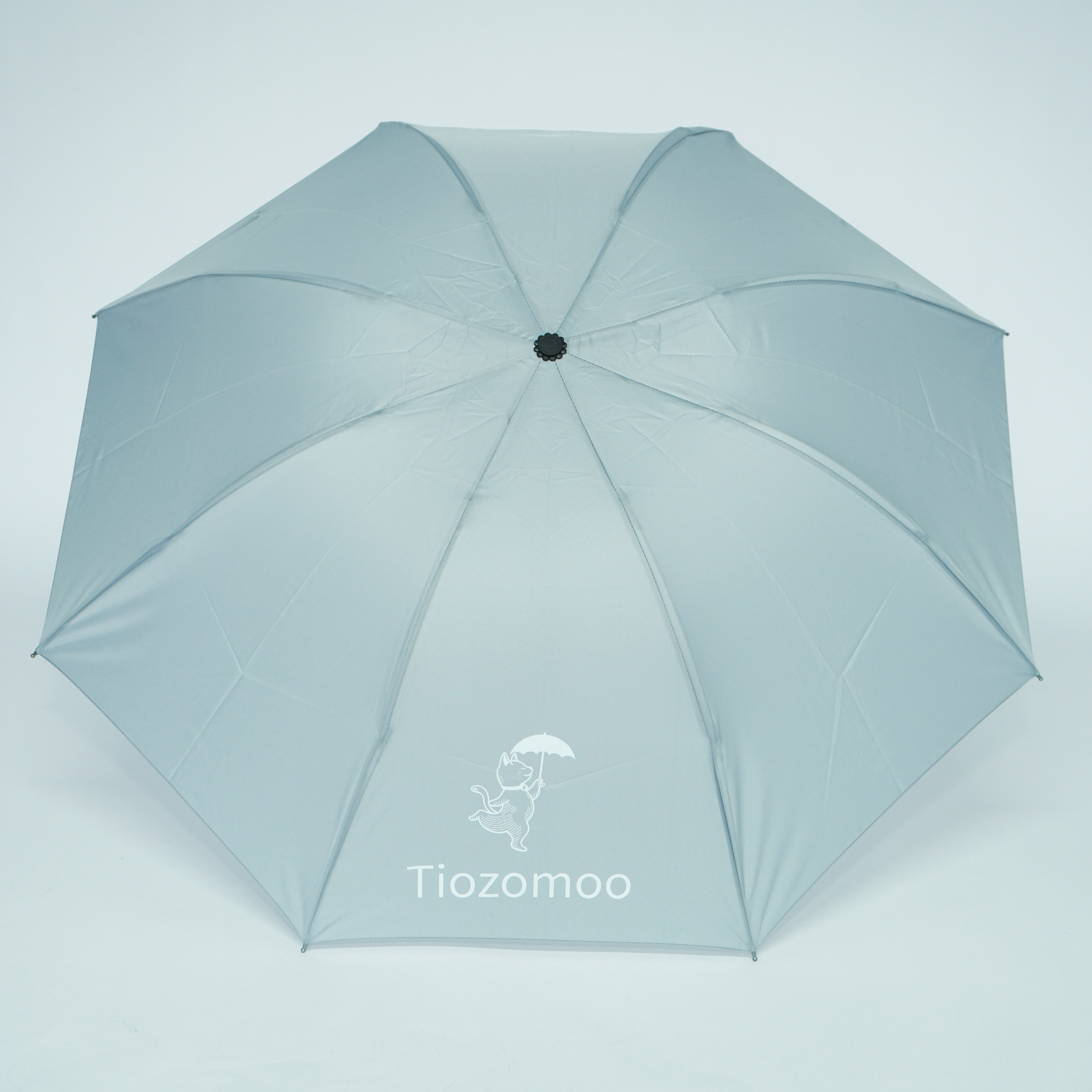 Wholesale 3 Fold UV Umbrella Eco Friendly Travel Shopping Bag Tote Umbrella Hot Sale Souvenir Umbrella with Bag for Promotion