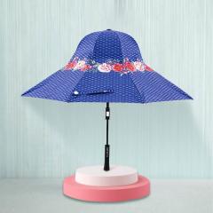 Children's sun Hat and umbrella super UV protection sunblock umbrella children birth female sweet hat sunny sun rain