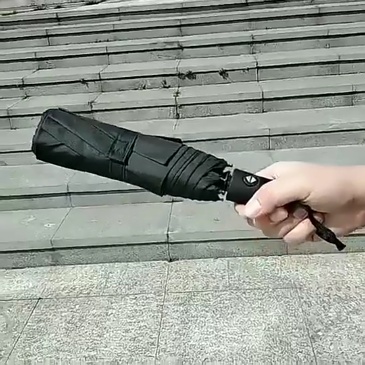 Logo Printing Cheap Price Portable Folding Fully-Automatic Windproof Business Travel Umbrellas for The Rain