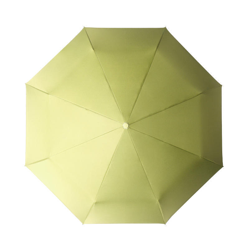 New lock folding umbrella automatic vinyl sunblock UV protection Sunshine and rain umbrella Premium sense umbrella
