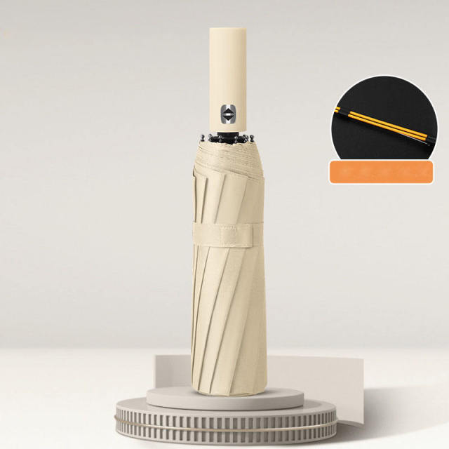 Wholesale High Quality Custom Sun Rain Portable 3 Folding Foldable Automatic Uv Protection Outdoor Umbrellas With Logo Printing