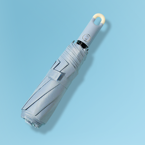 New lock folding umbrella automatic vinyl sunblock UV protection Sunshine and rain umbrella Premium sense umbrella