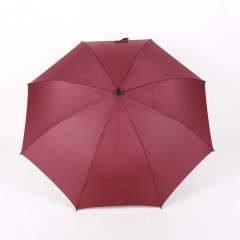 27 inch*8k Red Color Custom Logo Printed Golf Umbrella With EVA Handle For Promotion