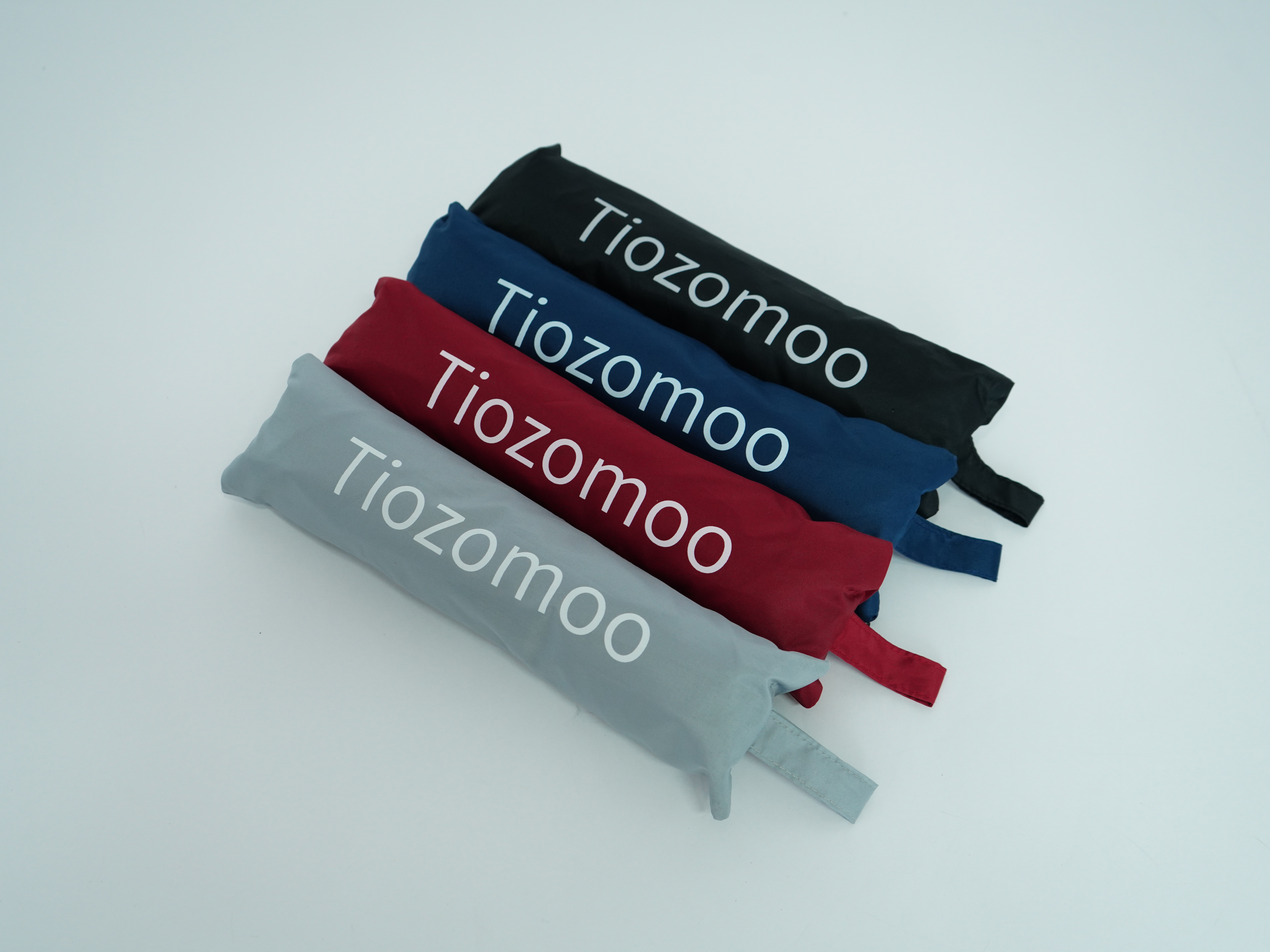 Shopping Bag Umbrella open view with storage pocket