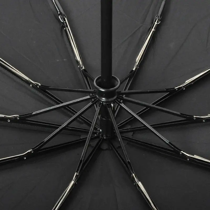Uv Protection Multi Color Custom Logo 3 Folding Automatic Sun and Rain Water-Repellent Umbrella With Promotional
