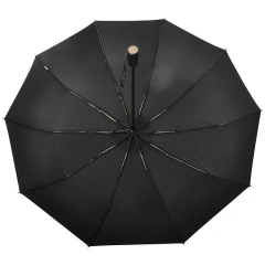 Uv Protection Multi Color Custom Logo 3 Folding Automatic Sun and Rain Water-Repellent Umbrella With Promotional