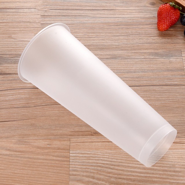 PP high bottom frosted cups