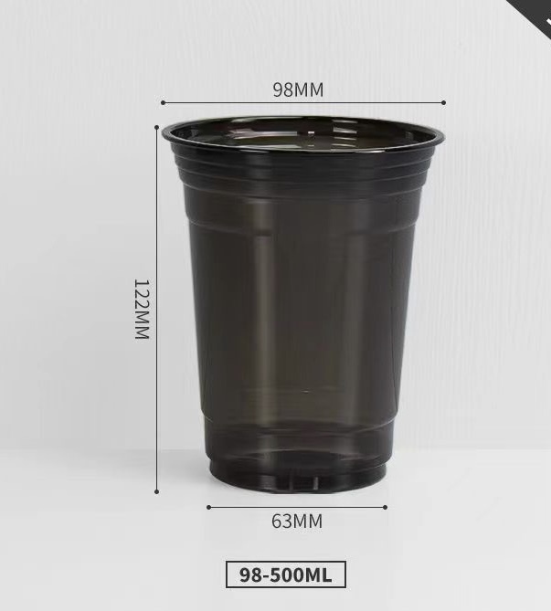 Black PET Blister Cups