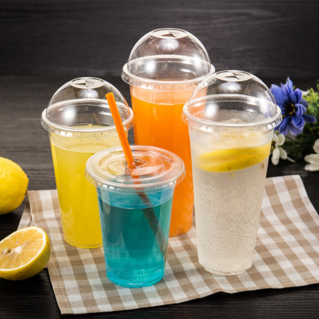 Transparent PET blister cups
