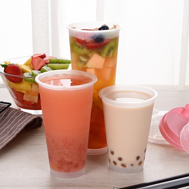 PP high bottom frosted cups