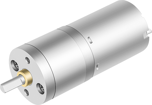 Motor de engrenagem reta CC 25A370