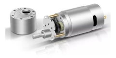 Motor de engrenagem de dentes retos CC 37GB555