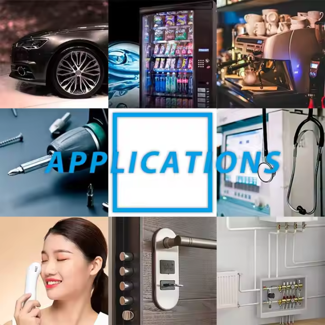 ブラシ付きDCモーター PM63