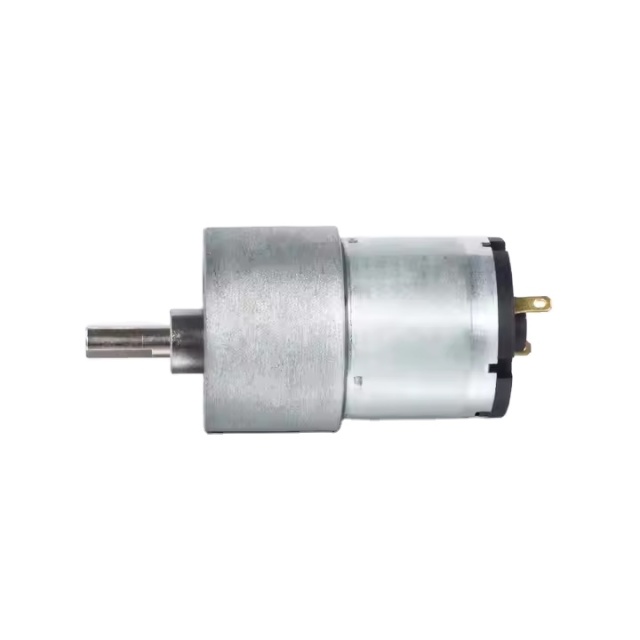 Двигатель постоянного тока с цилиндрической зубчатой передачей 37GB528