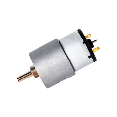 Двигатель постоянного тока с цилиндрической зубчатой передачей 37GB528