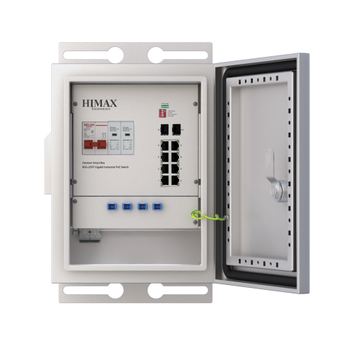 SBOX2802SFG-I Himax Industrial PoE switch Smart Box, CCTV