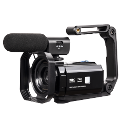 10 microphones and 2 dual lenses