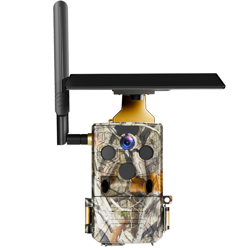 Color night vision 4G solar trail camera E48GHB
