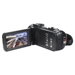 10X optischer Camcorder FOE520W