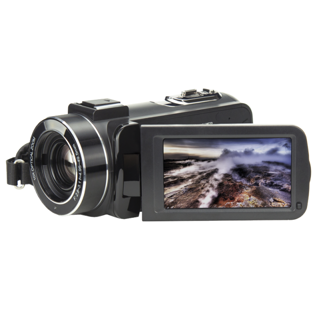 10X optischer Camcorder FOE520W