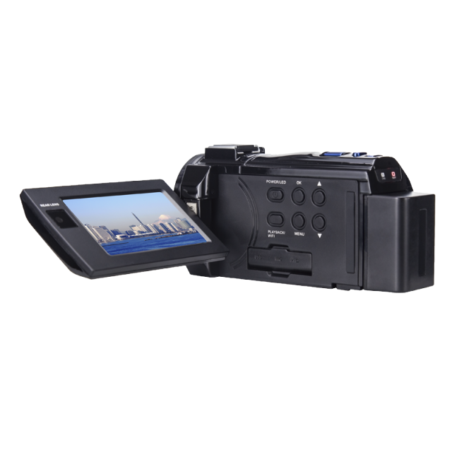 UDH-X60S Dual lens & 5K WIFI camcorder