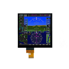 6.8 Inch 768x768 Square LCD Display
