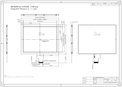 8 Inch 1024×768 40PIN LVDS 500nit TFT LCD Module