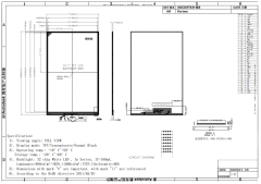 10.1 Inch 800X1280 40PIN MIPI 1000nit TFT LCD Module