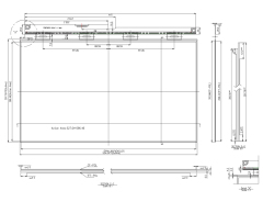 23.8 Inch 1920x1080 30PIN LVDS 500nit LCD Module