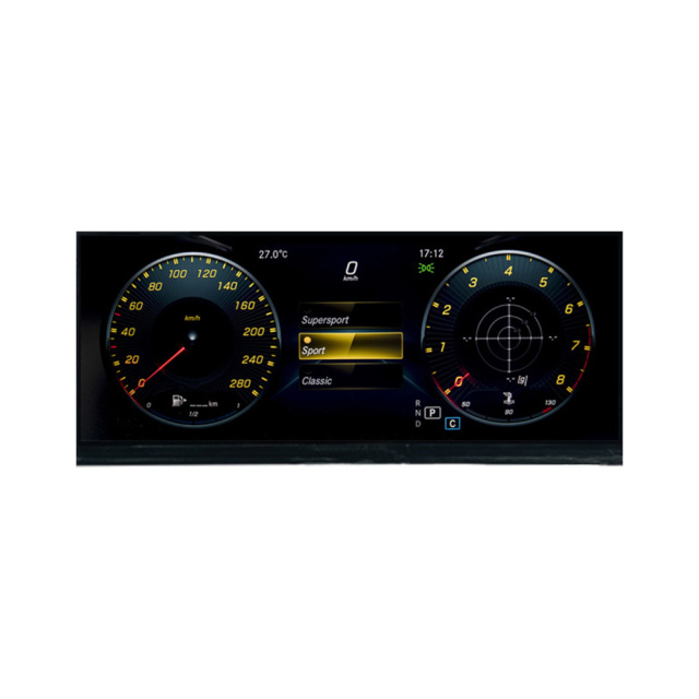 10.25 Inch 1920x720 LVDS 80PIN 1000nits Automotive LCD Display