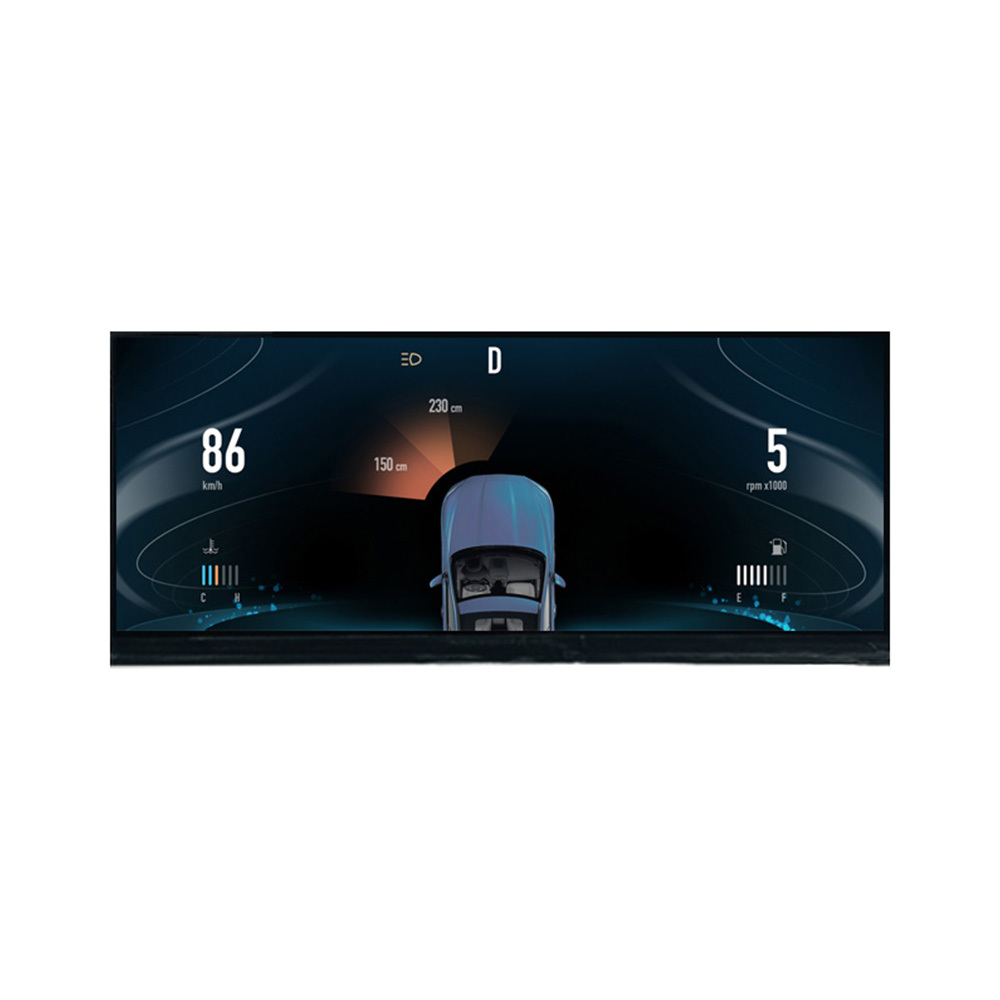 10.25 Inch 1920x720 LVDS 80PIN 1000nits Automotive LCD Display