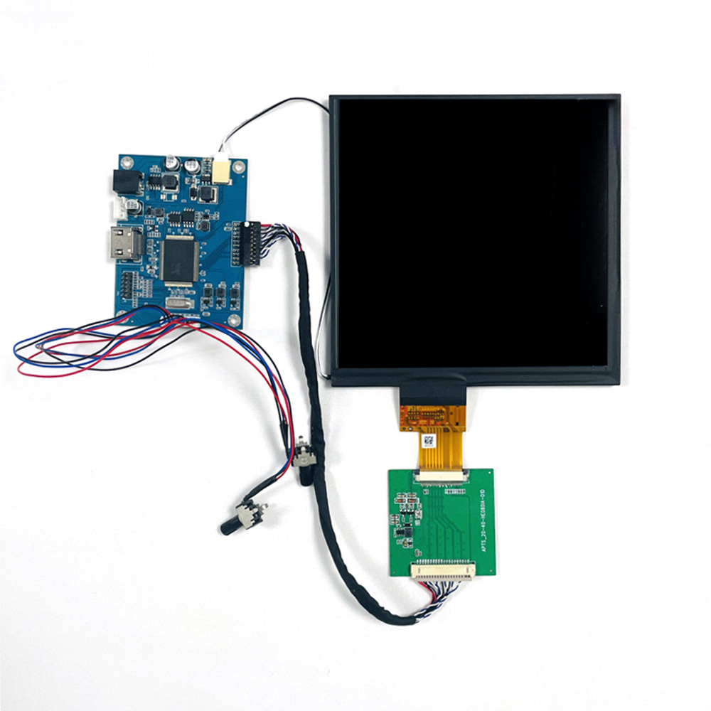 6.8 Inch 768x768 Square LCD Display