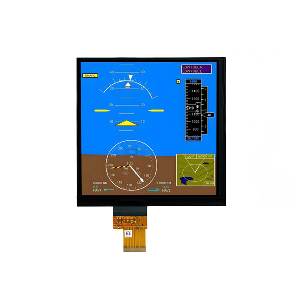 6.8 Inch 768x768 Square LCD Display