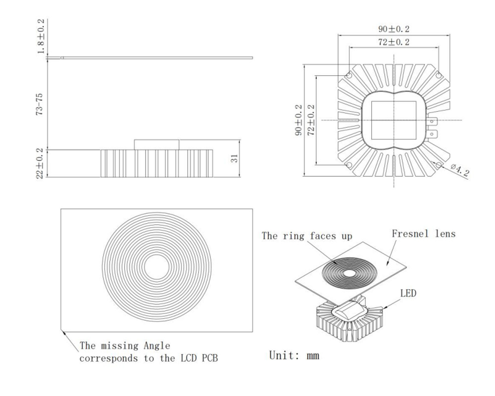 UV-S25 UV Light Source For 3D Printer